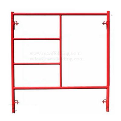 China W-Style Mason Metal Scaffolding Frame Single Double Ladder Brace Scaffold à venda