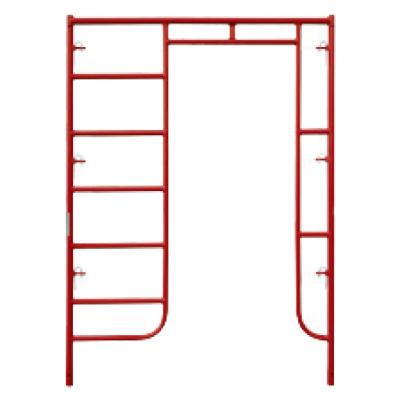 China Masonry Metal Scaffolding Frame Office Building Or Bricklayer 64 Step Frames zu verkaufen