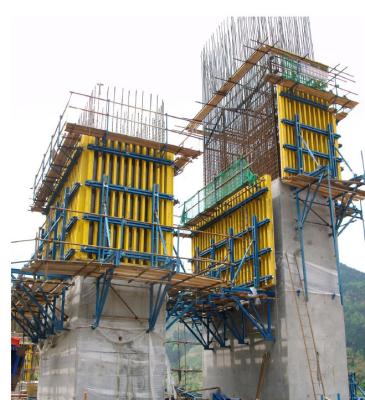 China cardboard formwork tubes cardboard column forms concrete columns forms for sale