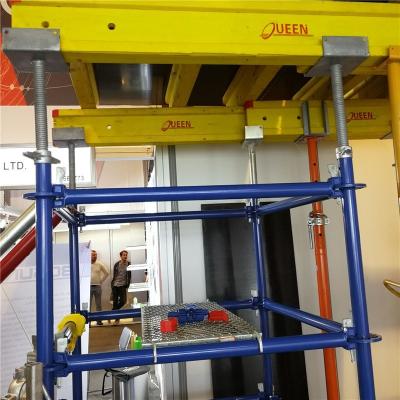 China Modern Beam Formwork System Waterproof Yellow Painting Surface Finishing for sale