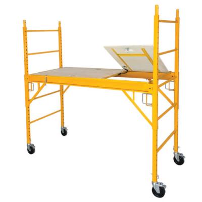 Κίνα Mini Multi purpose 6' Drywall Baker Style Scaffolding Tower with Casters προς πώληση