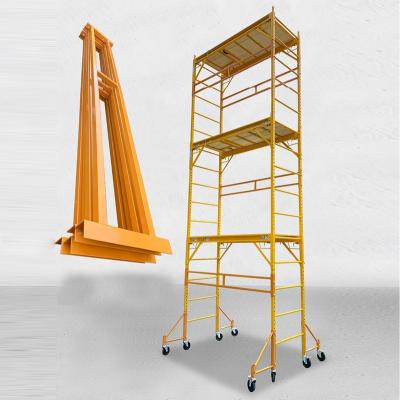 중국 Multipurpose Baker Scaffold Tower Maxi Square With Improved Clamp And Caster On 18