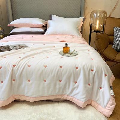 China Cozy hot sale summer home amazon tencel bedding comforter sheet and pillow cool washable case for bedding for sale