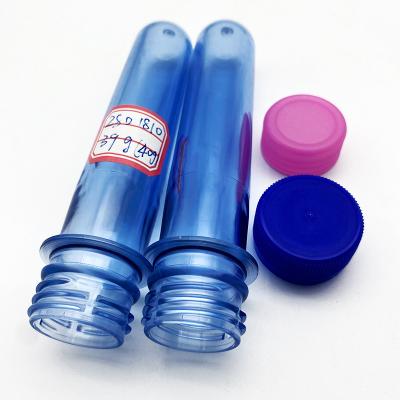 China Bottle PET 1 Liter Preform Boston Botol Plastic PET Resin 60ml For Preform Tube PET Preform 48mm for sale