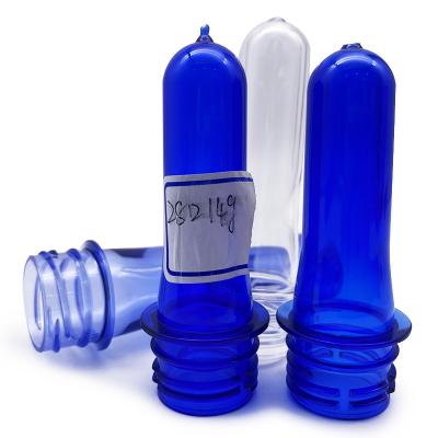 China Pakistan 500ml mineral reusable preform bottle PET water preforms bicolors pet preforms bottle for sale