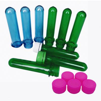 China Bottle PET Body Splash Bottle Preforms Making Pet Preform Pet 54 GR Preform Lid And Handle for sale