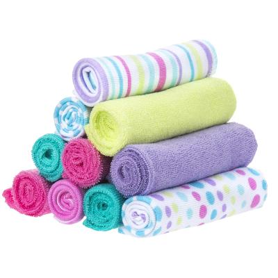 China Sustainable Premium Soft Wash Fabrics For Baby Baby Ultra Soft Facial Wash Clothes for sale