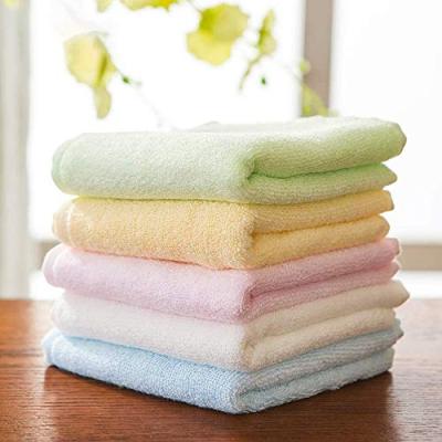 China Sustainable 100% Bamboo Baby Washcloth High Quality Water Absorption-Softness for sale