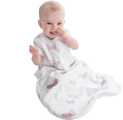 China Breathable OEM Personalized 100% Cotton Blanket Custom Baby Sleep Bags for sale