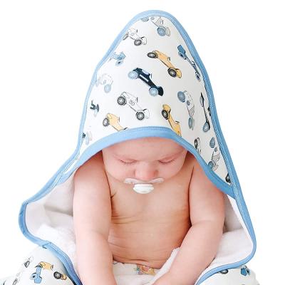 China Super Soft Newborn Baby Peanut Bath Drying Towel Snobby Hooded Infant Towel Child Safe Cotton Towel for sale