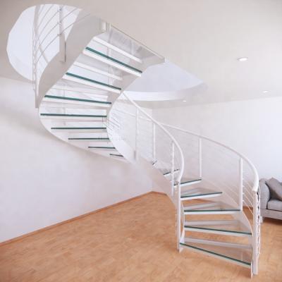 China Curve Style Modern Staircase New Style Hot Selling for sale