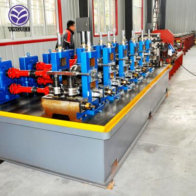 China Energy Supply Oval Pipe Spiral Duct Machine , Carbon Steel Oval Tube Mill en venta