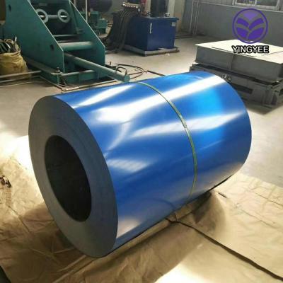 China Environmental Friendly GI Prepainted Steel Coil / PPGI / PPGL Color Coated Galvanized Steel Sheet In Coil en venta