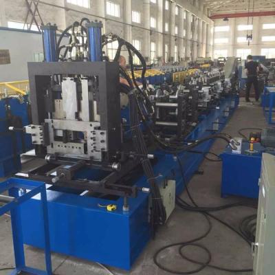 China Preprinted Automatic Steel Coil C Purlin Roll Forming Machine With Simense PLC à venda