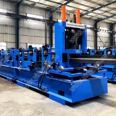 China Hotels Plus Types C Purlin Automatic Roll Forming Machine for sale