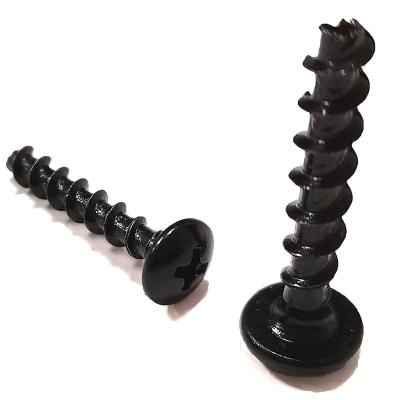 China tiwan truss drywall screw yuwi all sizes course thread black truss m5 m4 hardware maker assembled screws for sale