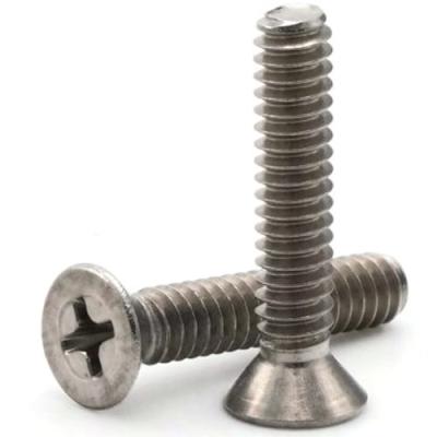 China M3*6 Flat SS Pitch Screw Stainless Steel 35mm Hex Perker Screw Flat Head Stainless Steel Screw for sale