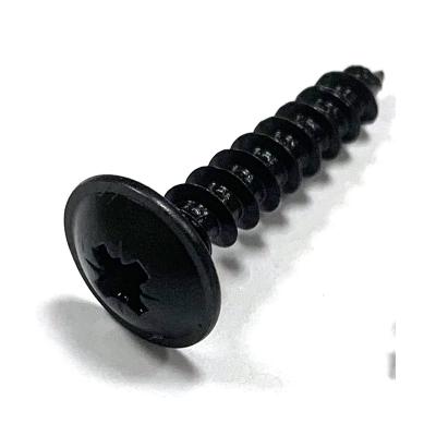 China Aluminum Black Tapping Truss Pozi Screw Truss Screws for sale