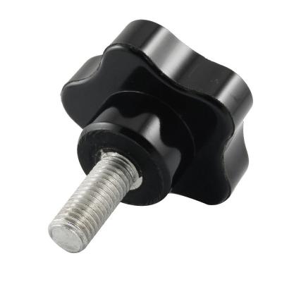 China Cheese Lobe Plastic Lock Clamping M12 Knob Screw for sale