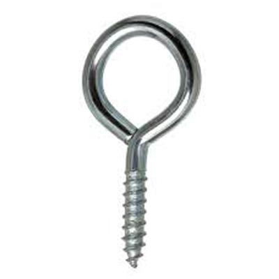 China Hook Shape Metal L Shape Screw Hooks Brand Hook Screws For Fishing Lures Hook Screws for sale