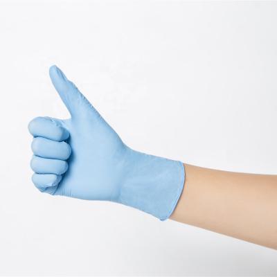 China Nitrile Nitrile Gloves Bluesail Maker Powder Free Examination Glove for sale