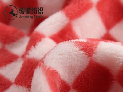 China Polyester flannel fleece Fabric/Lining /Terry Fabric/Warp Knitted Fabric bedding fabric for sale