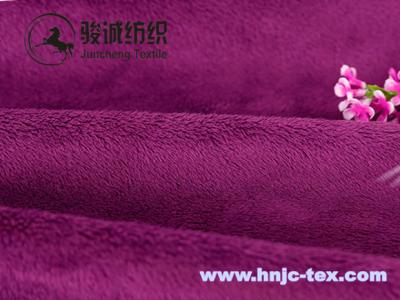 China 100% polyester double sides warm cuddle soft handle velboa fabric for bedding for sale