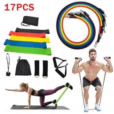 China Latex 11 Resistance Bands UK Hip Resistance Band Personalized Pull Rope Resistance Band for sale