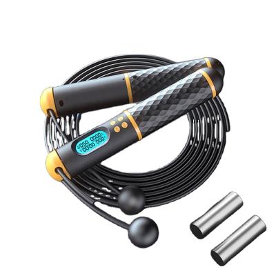 China ABS Number Count Jump Rope Cordless Jump Rope For People Fitness Indoor Outdoor Sports for sale