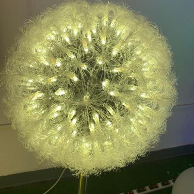 China Outdoor Indoor Decoration Outdoor Theme park waterproof Decoration LED  Dandelion Light for Christmas for sale