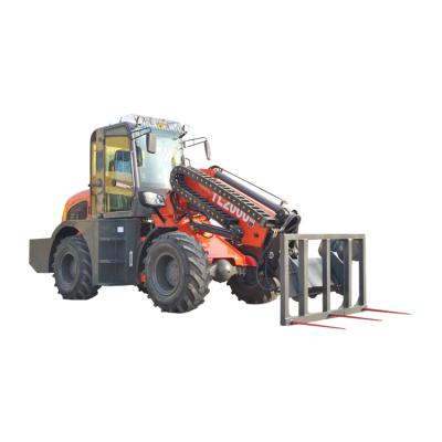 China Building Material Shop Telescopic Boom Loader 2 Ton Mini Teleskoplader Mini Telescopic Loader for sale