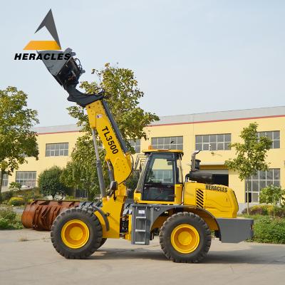 China Machinery Repair Shops Heavy Construction Equipment Big Wheel Loader Chinese Telescopic Manipulator Wheel Loader for sale