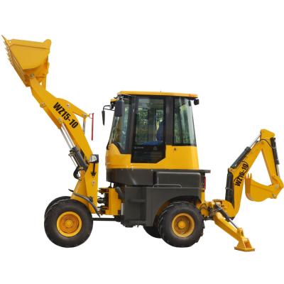 China Universal Hotels Mini Backhoe Loader Brands Heracles Wheel Loader With Backhoe for sale