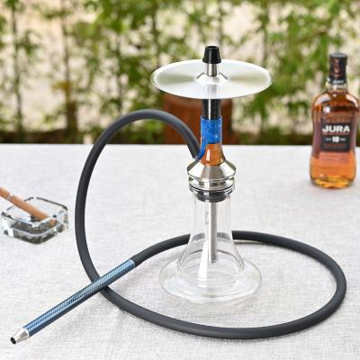 China Stainless Steel+glass Shisha Richman Cigarette Tunisia China Russia Flavor Tobacco Manufacturer Hookah Kits for sale