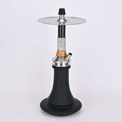 China Eco-Freindly And Resin In Wood Sleeve Wholesale Best Shisha Hookah Set Accessories Stainless Steel Shisha Smoking Hookah for sale