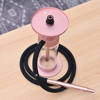 China Aluminum Gravity Mac Baren Smoke Glass Portable Sheesha Alpha Russian Hookah Cheap Wholesale Shisha Hookahs for sale