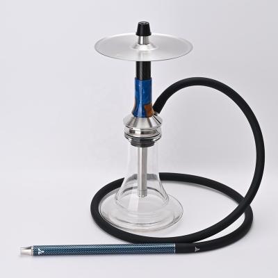 China Stainless Steel+Glass Luxurious Egyptian Hookahs Khalil Mamoon Richman Bulk Amy Shisha Luxury Stainless Steel Hookah for sale