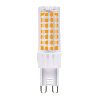 China Warehouse New Arrival High Quality Dimmable G9 Mini Bulbs Flicker-Free 5.6W 220V 600lm G9 Low No-Flicker 5.6W Led Corn Lamp ERP CE Rohs for sale