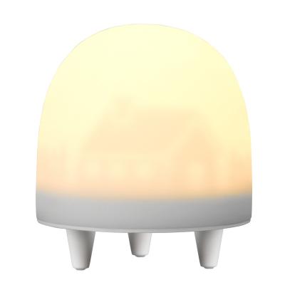 China Traditional silicone night light with low power consumption and multi-color adjustable for sale