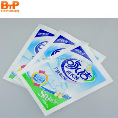 China Barrier Custom Design 500ml Washing Liquid Detergent Powder Pouch Packaging Bag for sale