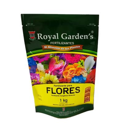 China 1kg Plastic Bag Moisture Proof For Plant Flowers Vegetables Fertilizer Stand Up Pouch For Agriculture for sale