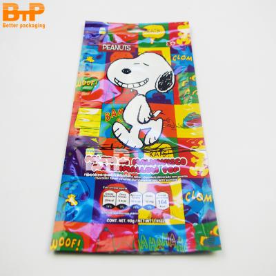 China Barrier Custom Printed Plastic Toy Snoopy Snoopy Bag Packaging Heat Seal Sachet POP Plastic Gift Bag for sale