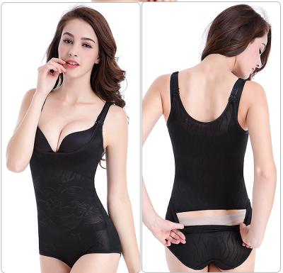 China Factory direct sales breathable blowing sweat abdomen plus size body shaper woman elastic corset for sale