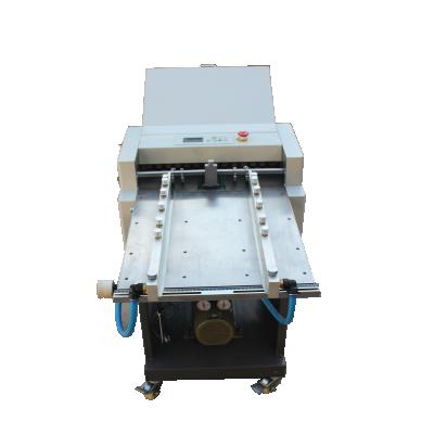 China Grocery Paper Cross Folder Machine Automatic Paper Folding Machine With Auto Function for sale