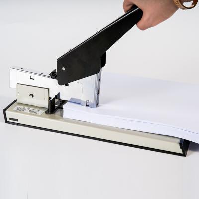 China Professional 240 Plastic High Quality Sheets Heavy Duty Stapler For Office Use for sale