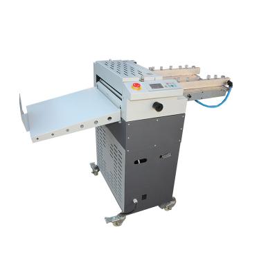 China Automatic Adhesive Shops Sticker Half Printing Cutting Creasing And Punching Machine Automatic Paper Creasing And Punching Machine for sale