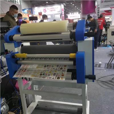 China Manual 650mm Hot And Cold Laminator Machine Crystal Label A3 Heavy Duty Laminating Special Laminating Machine for sale