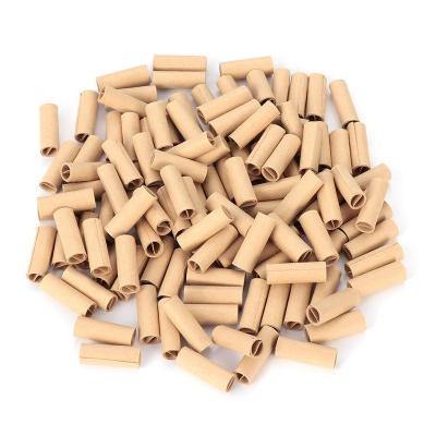 China Unbleached Natural Paper Rolling Tips Pre Rolled Cigarette Filter 6mm Rolling Filter Custom Filter Tips for sale