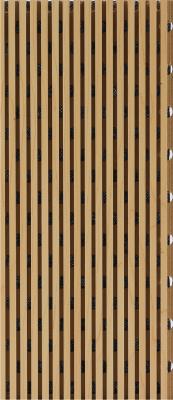 China Customized Finish Sound Absorbing Wall Panel Grooved Wooden Acoustic Panels France A+ for sale