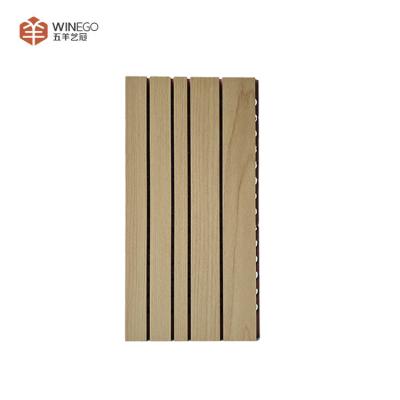 China Customizable Design Options Grooved Acoustic Panel For Versatile Applications for sale